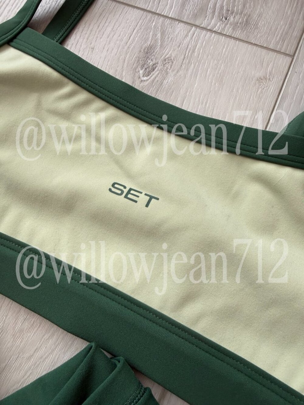 SET Active - S/M - Lawn from Club SET - Bra and Leggings set - Picture 2 of 9